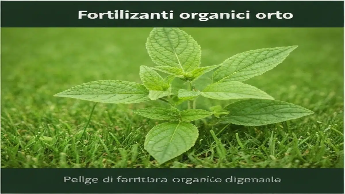 Fertilizzanti Organici per Orto: Guida Completa dell'Agronomo ai Concimi Naturali