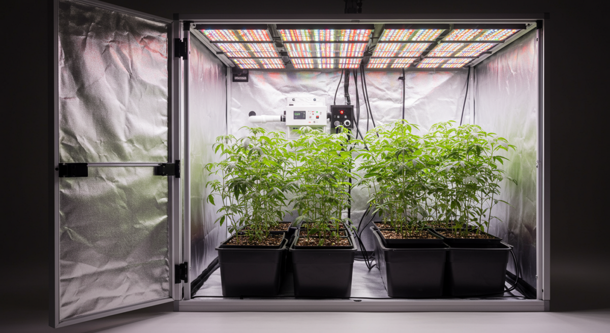 Grow Tent: Come Scegliere e Allestire una Tenda da Coltivazione